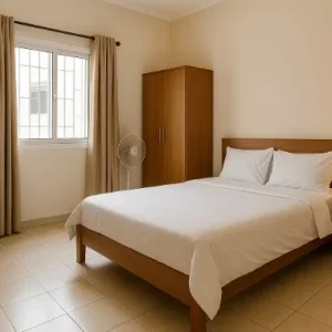 Chambres meublées à louer à la Sicap Foire – à partir de 12.000 F/jour (plusieurs options disponibles)