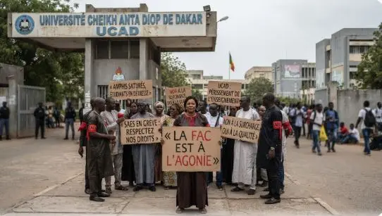 Sénégal : rentrée universitaire, grève surprise du SAES pour dénoncer l’asphyxie des campus