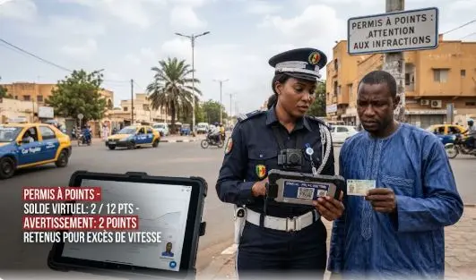 Permis à points au Sénégal : voici comment vous pouvez perdre votre document dès cette semaine