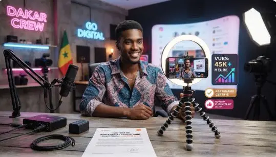 Revenus sur TikTok : combien gagnent réellement les créateurs de contenu sénégalais en 2026 ?