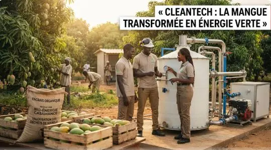 Startups agricoles : ces jeunes Sénégalais qui transforment la mangue pourrie en biogaz