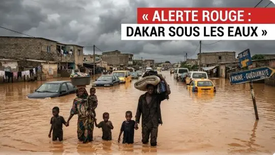 Déluge sur Dakar : des quartiers engloutis, les sinistrés réclament le déclenchement du plan ORSEC