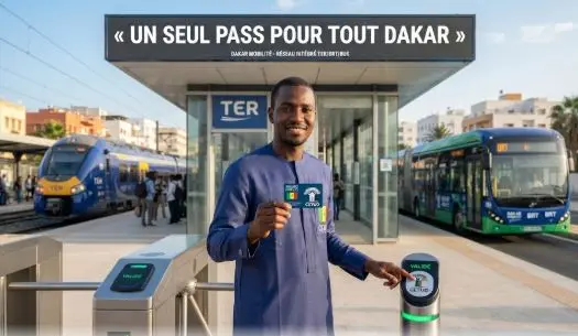 Dakar : le pass unique pour le TER, le BRT et les bus est lancé aujourd’hui