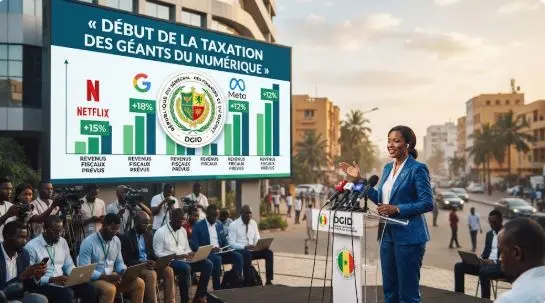 Économie Numérique : le Sénégal taxe officiellement Netflix, Google et Meta dès aujourd’hui